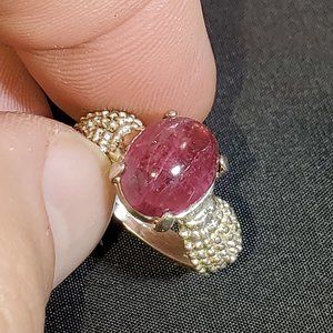 Cabochon Rubellite Tourmaline